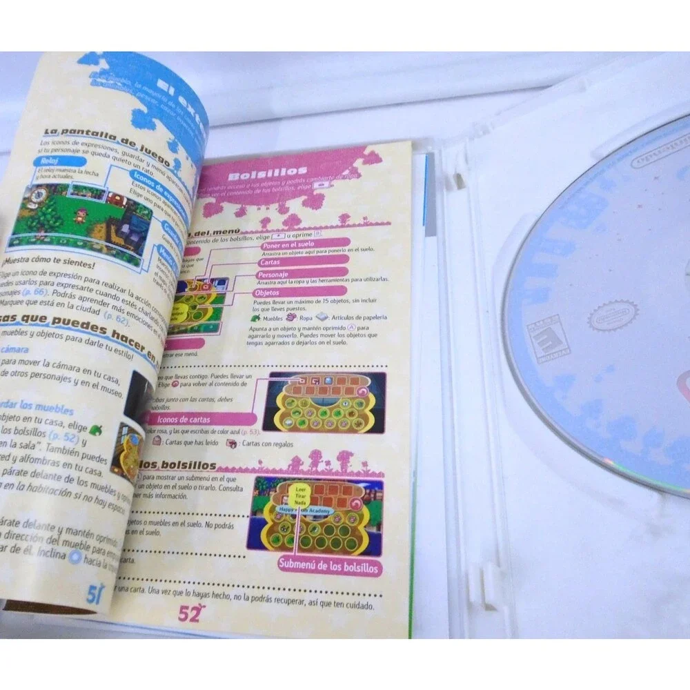 Animal Crossing City Folk Nintendo Wii CIB Complete Authentic Tested and working